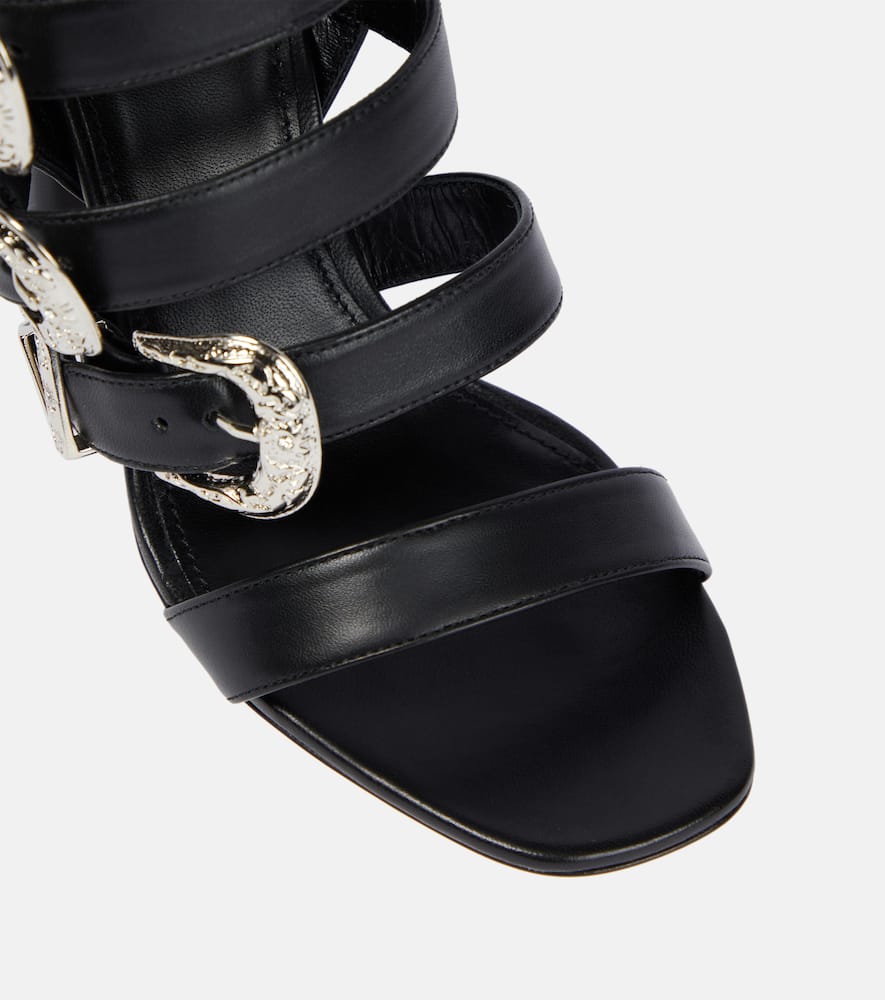 Paris Texas Tessa buckle leather sandals