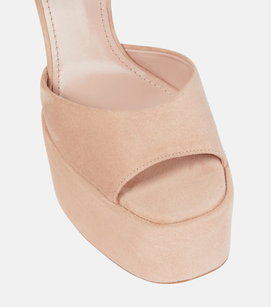 Paris Texas Pamela suede sandals