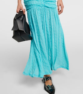 Ganni Halterneck maxi dress