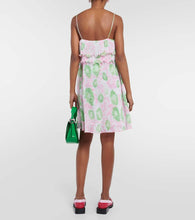 Ganni Floral georgette minidress