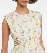 Agua by Agua Bendita Sucr√É¬© Pradera cotton poplin minidress