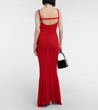 Blumarine Crochet maxi dress