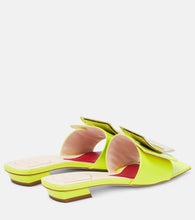 Roger Vivier Love 45 patent leather mules