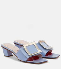 Roger Vivier Love 45 patent leather mules