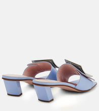 Roger Vivier Love 45 patent leather mules