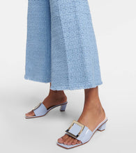 Roger Vivier Love 45 patent leather mules