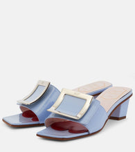 Roger Vivier Love 45 patent leather mules