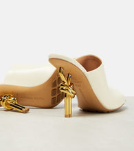 Bottega Veneta Knot leather mules