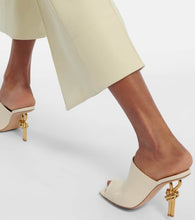 Bottega Veneta Knot leather mules
