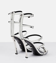 Versace Pin-Point leather sandals