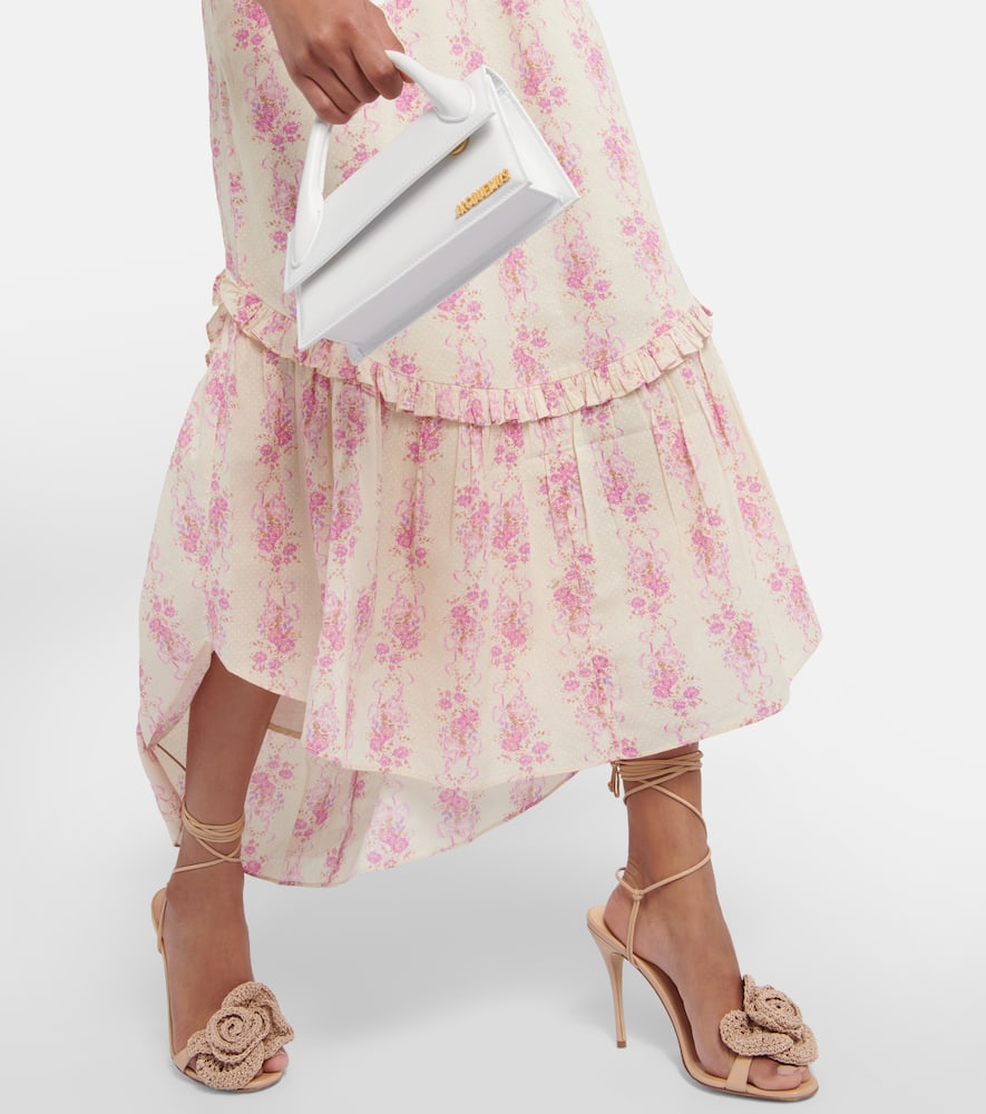 LoveShackFancy Firefly floral cotton midi dress