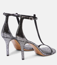 Isabel Marant Einari metallic leather sandals