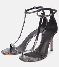Isabel Marant Einari metallic leather sandals