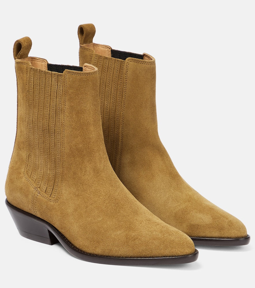 Isabel Marant Delena suede ankle boots