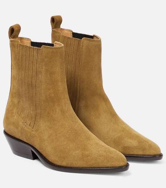 Isabel Marant Delena suede ankle boots