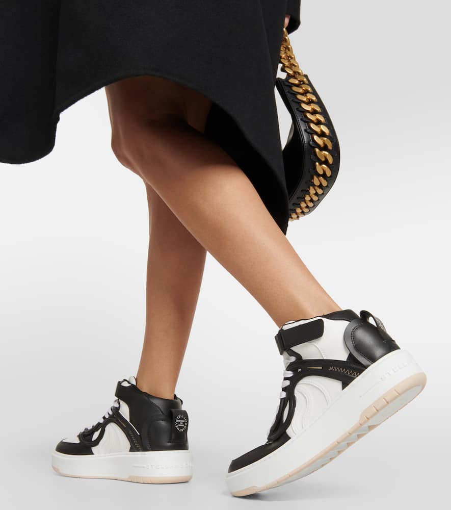 Stella McCartney S-Wave 2 faux leather sneakers