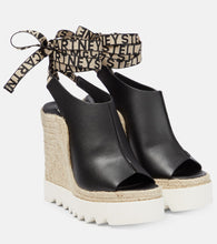 Stella McCartney Gaia faux leather espadrille sandals