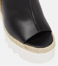 Stella McCartney Gaia faux leather espadrille sandals