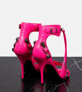 Balenciaga Embellished leather sandals
