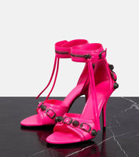 Balenciaga Embellished leather sandals