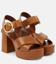 See By Chloe Lyna leather platform sandals