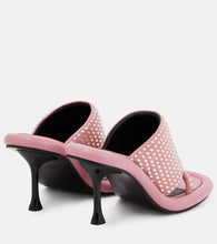 JW Anderson Bumper-Tube embellished mules