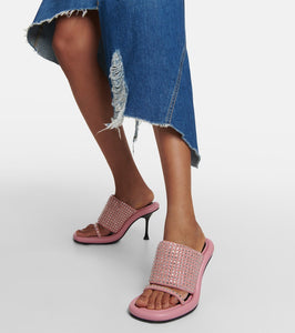 JW Anderson Bumper-Tube embellished mules
