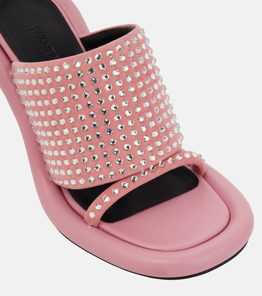 JW Anderson Bumper-Tube embellished mules