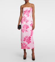 Emilia Wickstead Romina taffeta faille midi dress