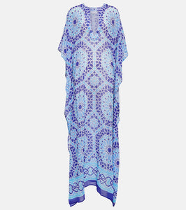 Alexandra Miro Roxanne printed chiffon kaftan