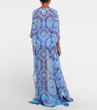 Alexandra Miro Roxanne printed chiffon kaftan