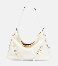 Givenchy Voyou Medium leather shoulder bag. Shop Givenchy Shoulder Bags for women now.