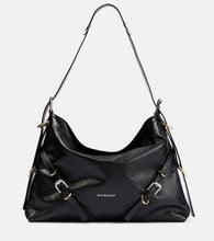 Givenchy Voyou Medium leather shoulder bag. Shop Givenchy Shoulder Bags for women now.