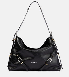 Givenchy Voyou Medium leather shoulder bag. Shop Givenchy Shoulder Bags for women now.