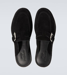 Comme des Garcons Homme Leather slides