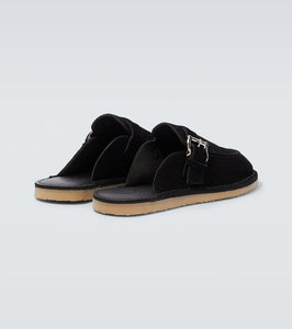Comme des Garcons Homme Leather slides