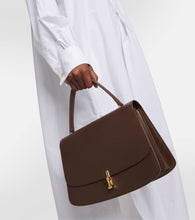 The Row Sofia 11.75 leather tote bag