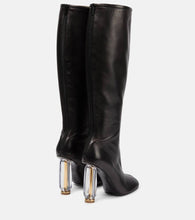 Dries Van Noten Leather knee-high boots