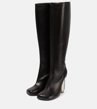 Dries Van Noten Leather knee-high boots