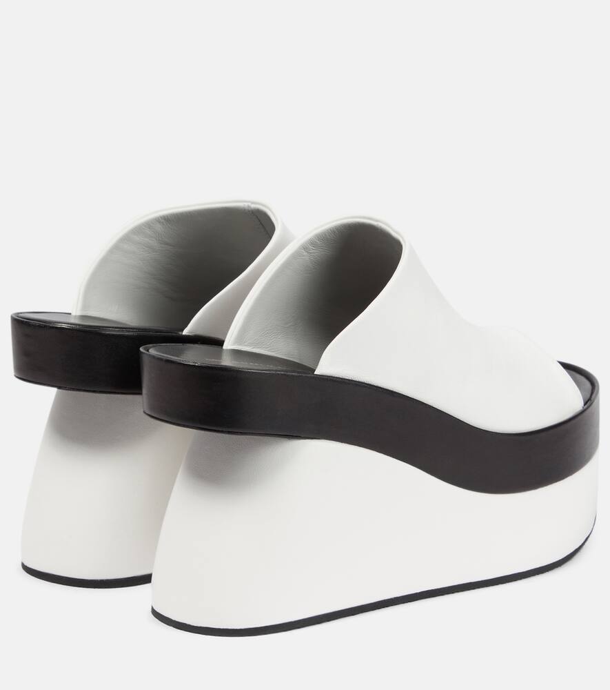 Dries Van Noten Leather wedges