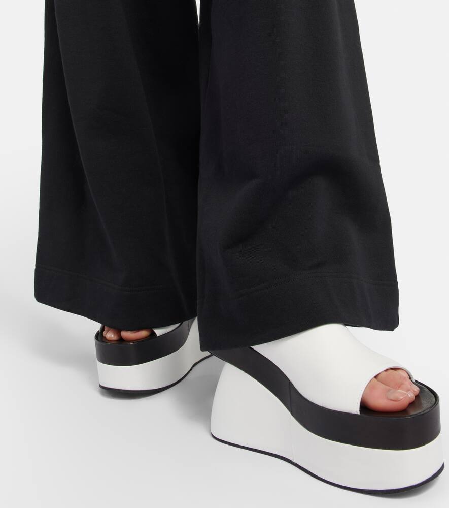 Dries Van Noten Leather wedges