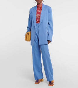 Dries Van Noten Embellished calf hair mules
