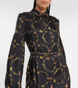 Gabriela Hearst Mauri printed silk twill maxi dress