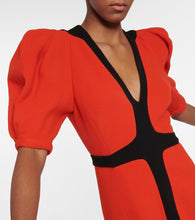 Gabriela Hearst Luz wool crêpe midi dress
