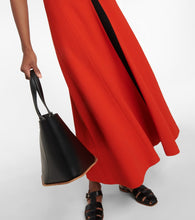 Gabriela Hearst Luz wool crêpe midi dress