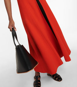 Gabriela Hearst Luz wool crêpe midi dress