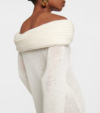 Khaite Cyra knitted cotton-blend maxi dress