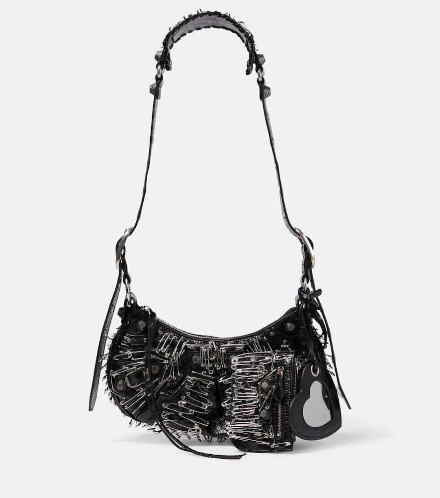 Balenciaga Le Cagole XS leather shoulder bag. Shop Balenciaga Shoulder Bags for women now.