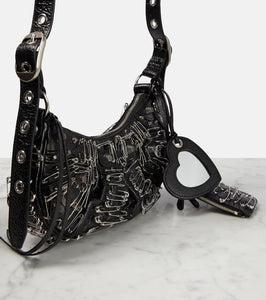 Balenciaga Le Cagole XS leather shoulder bag
