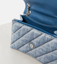 Balenciaga Crush Medium denim shoulder bag